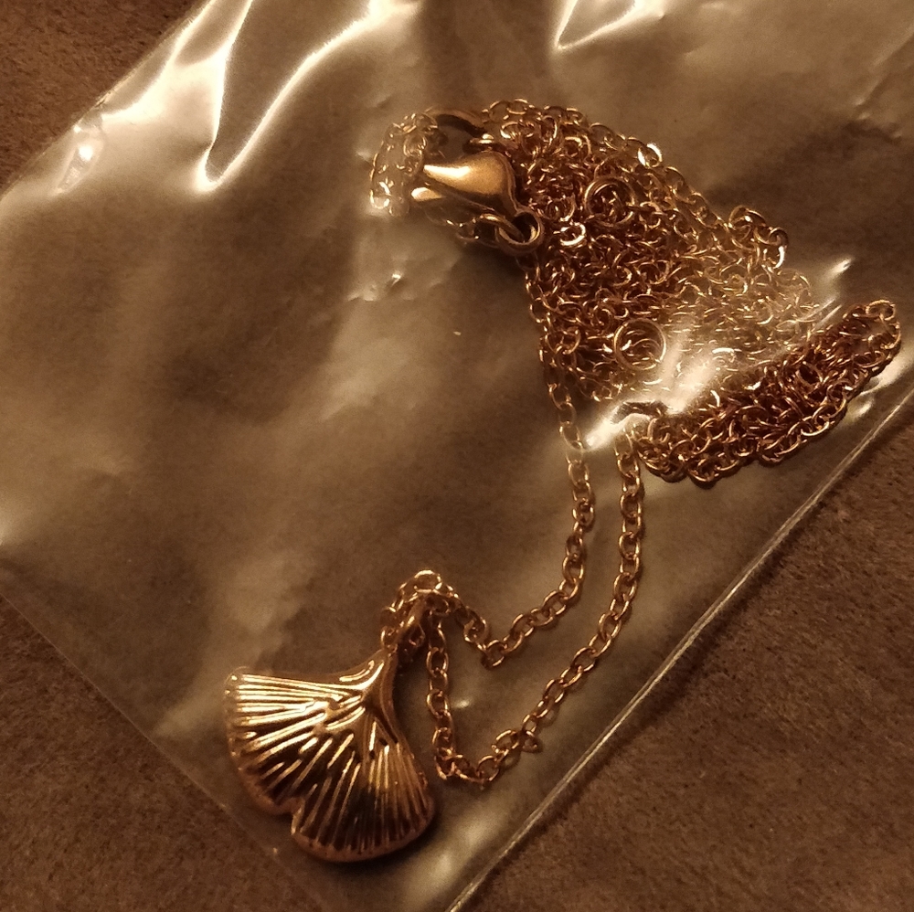 Gingko Leaf Necklace